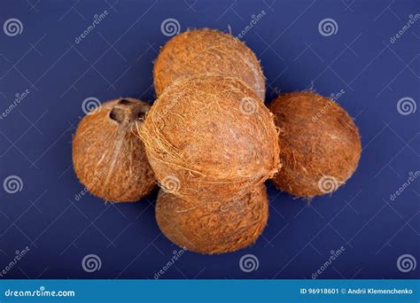 Noci di cocco mature