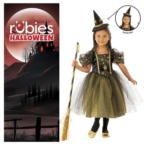 bambina con gonna di tulle da strega