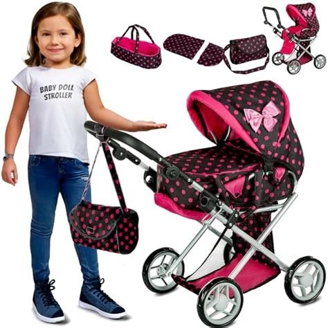 dettaglio maniglia ergonomica passeggino per bambole