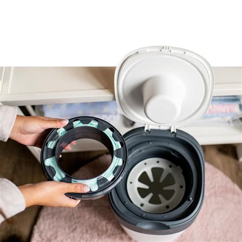 Schema di funzionamento del mangiapannolini Tommee Tippee Twist & Click