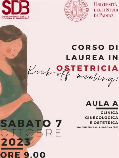 Struttura del Corso di Laurea in Ostetricia